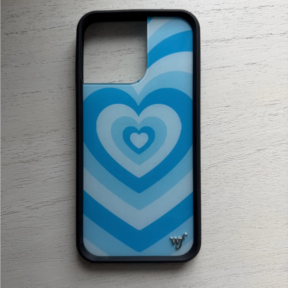 Wildflower Blue Heart case